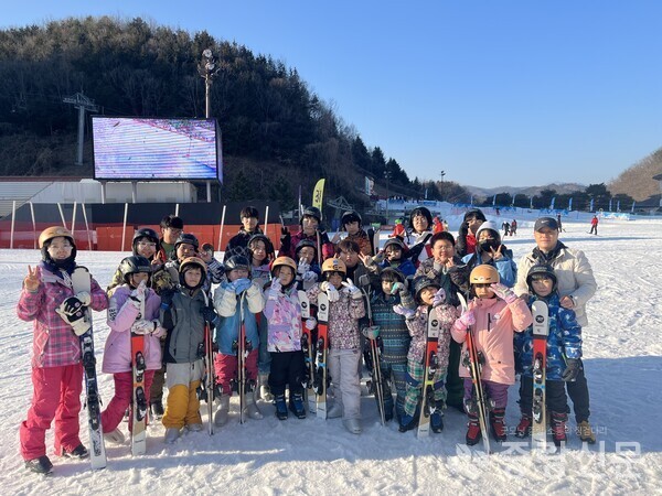 센터 아동들의 스포츠 활동